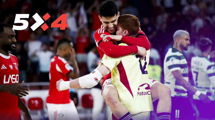 Uma final de loucos e as águias na frente