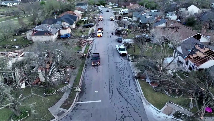 National Post | Drone Video Captures Devastation From Texas Tornado