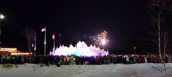 Out with a bang: Ice Palace fireworks bring Polar Fest 2022 to a close - Vimarsana News