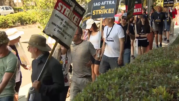 National Post | 'Breaking Bad' Stars Reunite On Picket Lines Outside