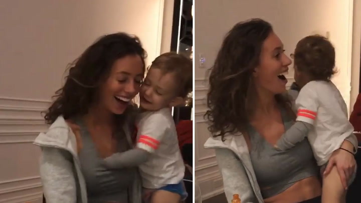 Boy Touches Boob