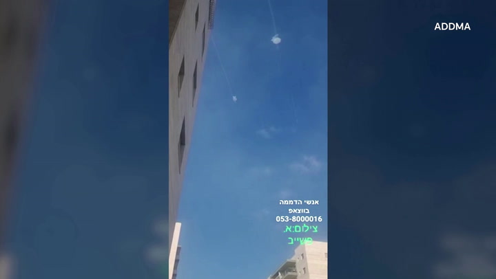 National Post Palestinian Rockets Intercepted Over Israeli Town