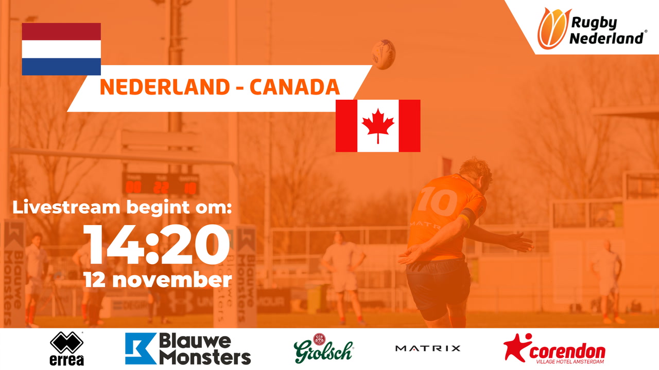 Nederland - Canada 12 november 2022 - Eyecons