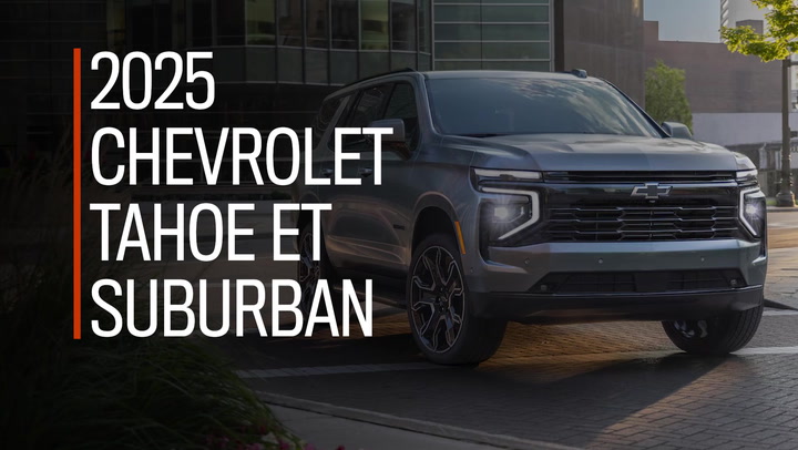 Driving | Premier clin d’œil: Chevrolet Tahoe et Suburban 2025